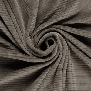 nicky ribbed jersey coarse taupe grey