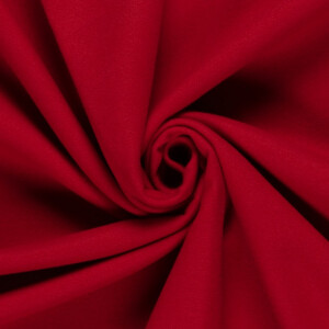 mantel wool touch brushed red