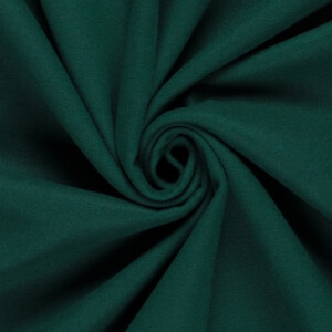 mantel wool touch brushed green
