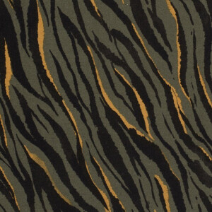 viscose jersey tiger khaki green