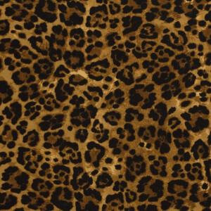 viscose jersey leopard camel