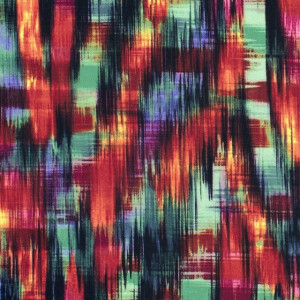 viscose jersey abstract dark red