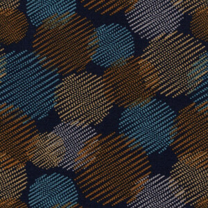 jersey fabric discharge abstract navy