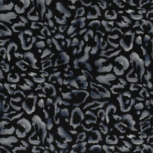 jersey fabric discharge leopard grey