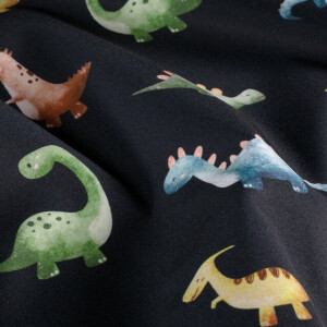 Softshell digital print dinos navy