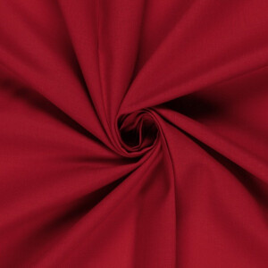 Cretonne cotton premium solid dark red