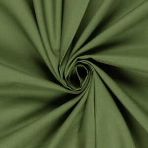 Cretonne cotton premium solid olive green