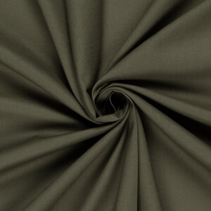 Cretonne cotton premium solid khaki green