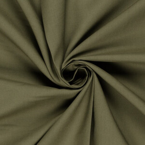 Cretonne cotton premium solid khaki green