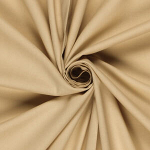 Cretonne cotton premium solid beige