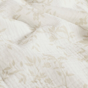 cotton muslin flowers offwhite
