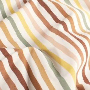 cotton jersey stripes offwhite