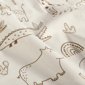 cotton jersey Bio Naturel safari offwhite