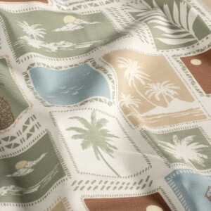 cotton jersey stamps offwhite