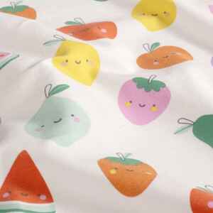cotton jersey fruit offwhite