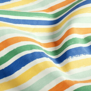 cotton jersey stripes offwhite