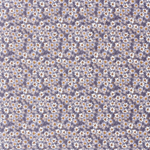 Nicky velours flowers purple