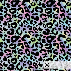 Softshell digital print panther multicolor