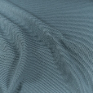 knitted fabric solid indigo