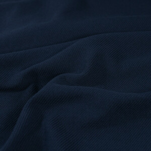 knitted fabric solid navy