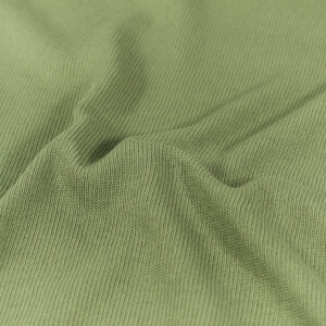 knitted fabric solid forest green