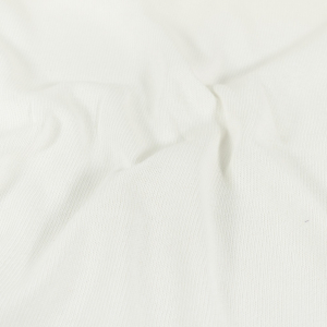 knitted fabric solid offwhite