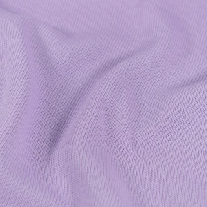 knitted fabric solid lilac