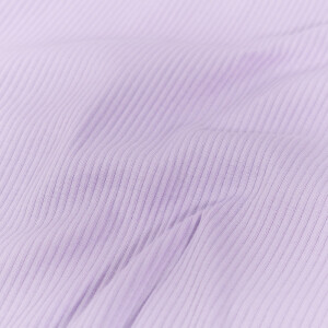 rib jersey solid lilac