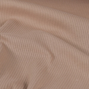 rib jersey solid camel