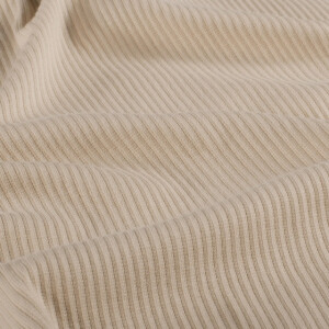 rib jersey solid beige