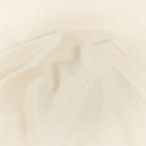 terry crepe solid ivory