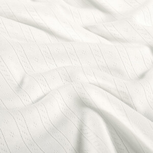 ajour striped offwhite