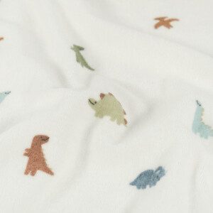 stretch terry toweling dinos offwhite