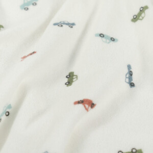stretch terry toweling cars offwhite