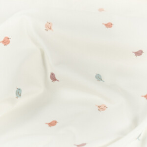 cotton jersey birds offwhite