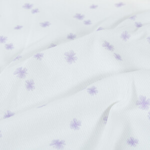 rib jersey digital print flowers offwhite