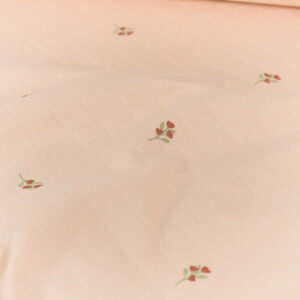jersey bounded flowers light pink