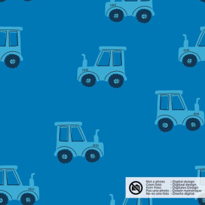 Cotton jersey tractors indigo