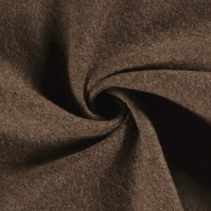 Wool felt taupe brown