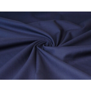 50x140 cm cotton solid dark blue