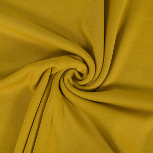 100x150 cm Bloomingfabrics interlock Yellow ochre