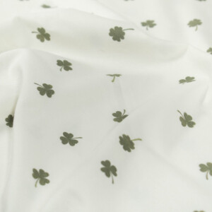 cotton jersey clovers offwhite