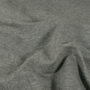 French Terry Light Melange Dark Grey
