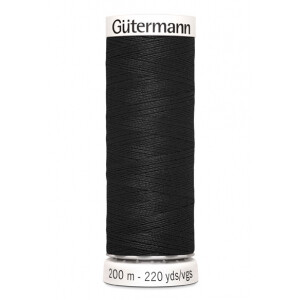 Gütermann Sew-all thread 200m 000 black