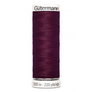 Gütermann Sew-all thread 200m 108 dark bordeaux