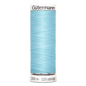 Gütermann Sew-all thread 200m 195 light blue