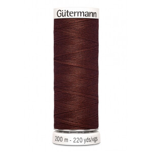 Gütermann sew-all thread 200m 230 rust brown