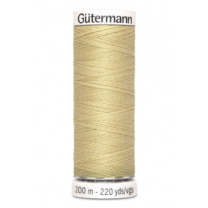 Gütermann Sew-all thread 200m 249 yellow beige