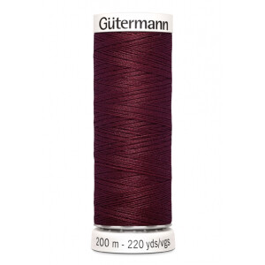 Gütermann Sew-all thread 200m 369 bordeaux