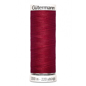 Gütermann Sew-all thread 200m 384 dark red